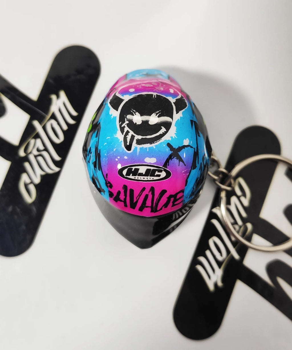 Llavero casco 3D QUARTARARO LE MANS II