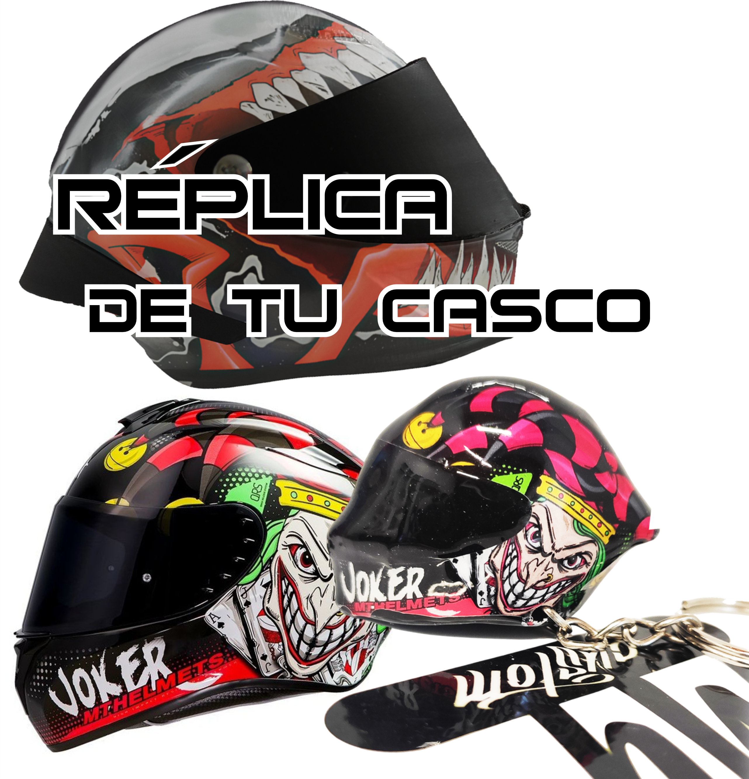 Réplica de tu casco