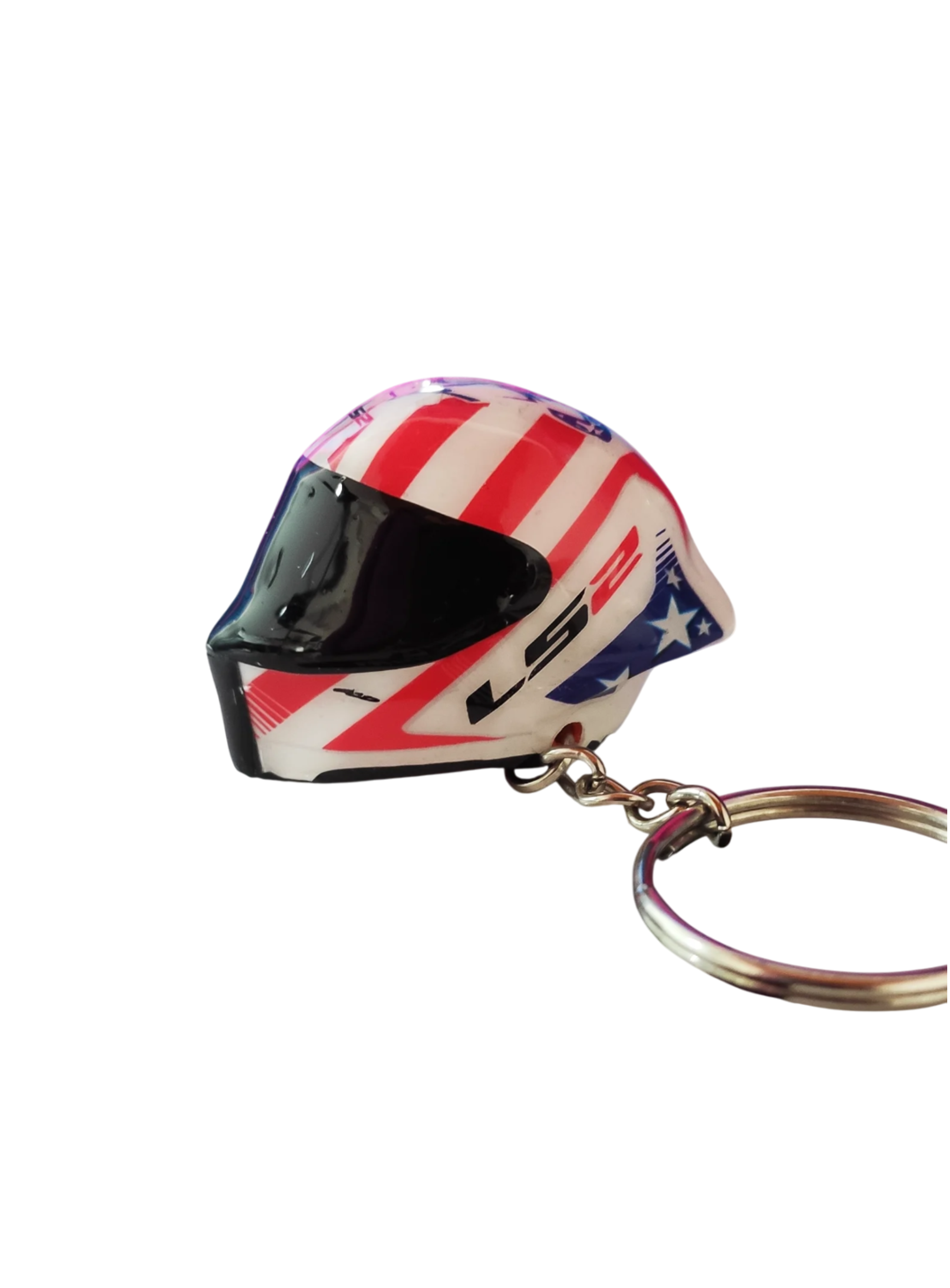 Llavero casco LS2 FF805 THUNDER Carbon GP AERO Replica Baz