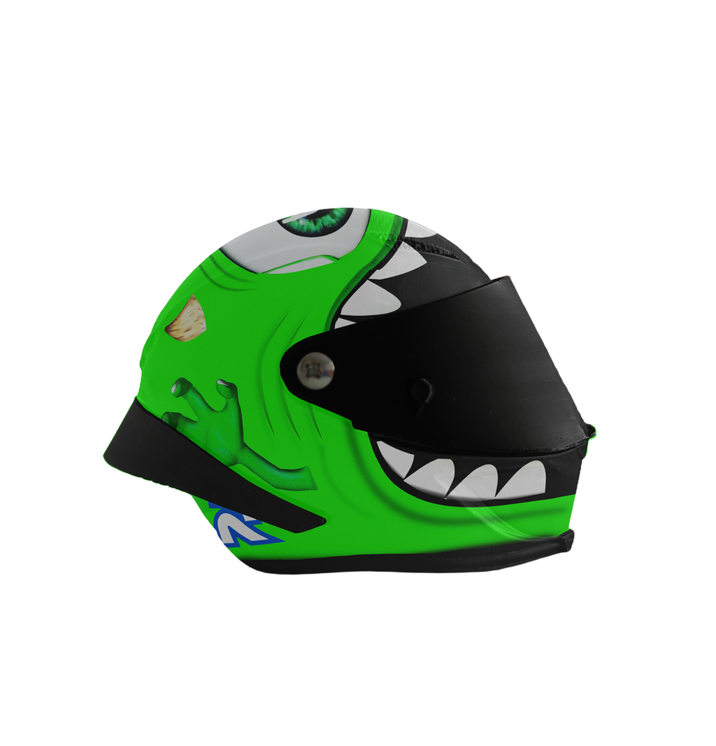 Casco AGV Monster inc 14cm x9cm