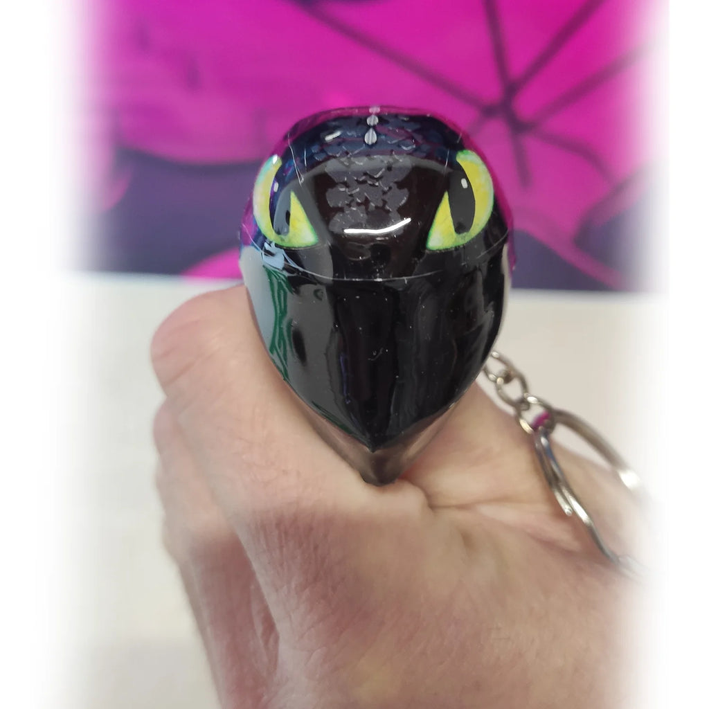 Casco replica dragón 3D HJC RPHA 11 TOOTHLESS