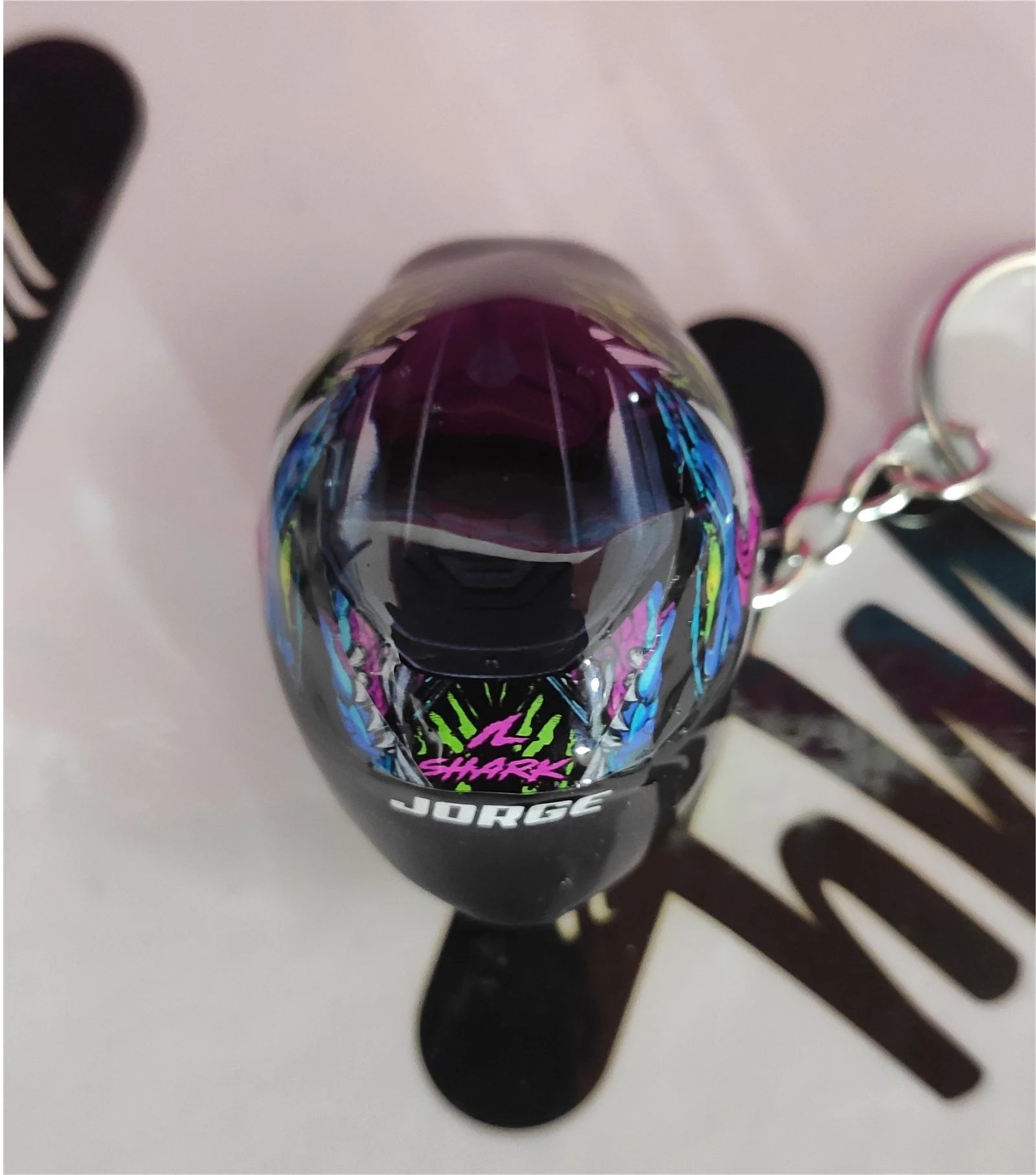 Llavero casco Spartan RS Shaytan