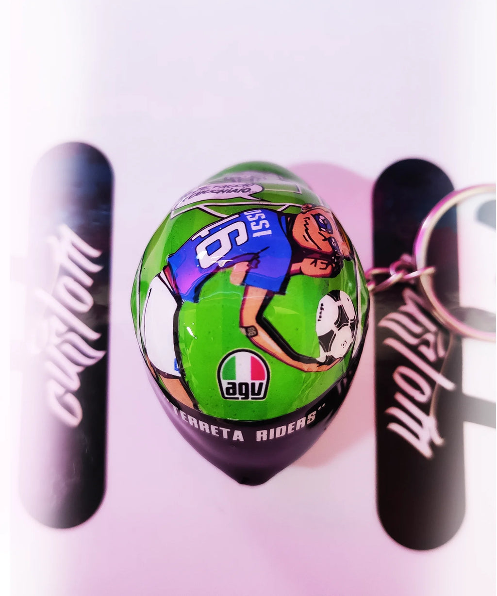 Llavero Casco V. Rossi Moto GP MUGELLO 2017