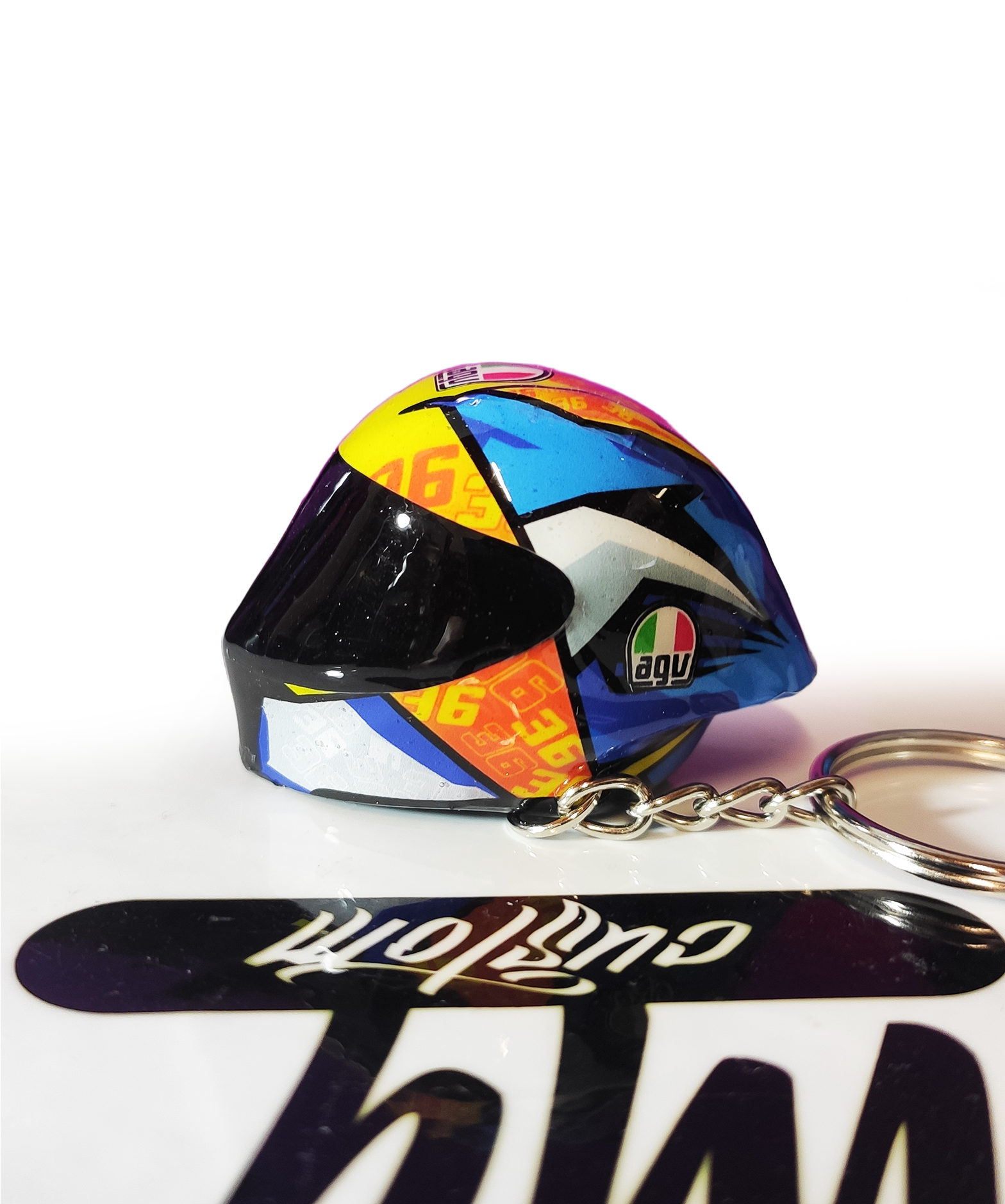 Llavero CASCO AGV CORSA R REPLICA MIR 2019