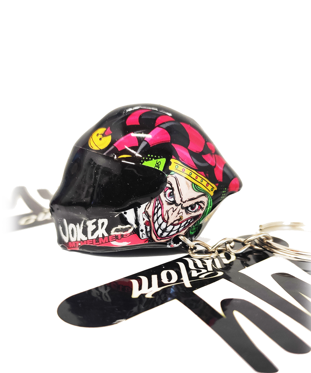 Llavero Casco MT Targo JOKER A1 NEGRO