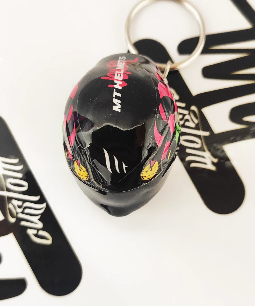 Llavero Casco MT Targo JOKER A1 NEGRO