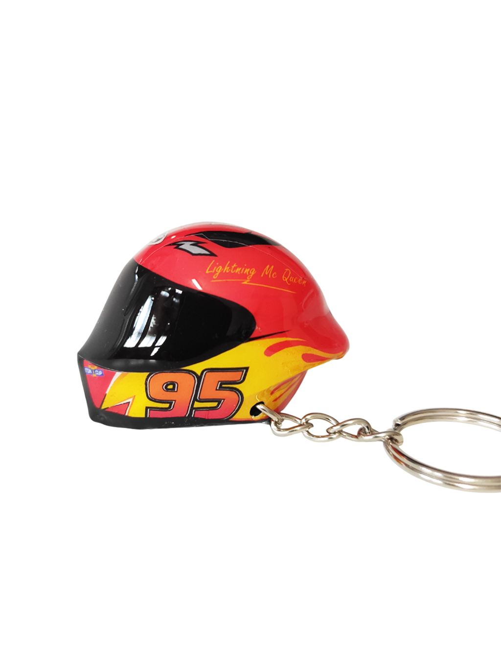 Llavero casco replica 3D Rayo Mc Queen