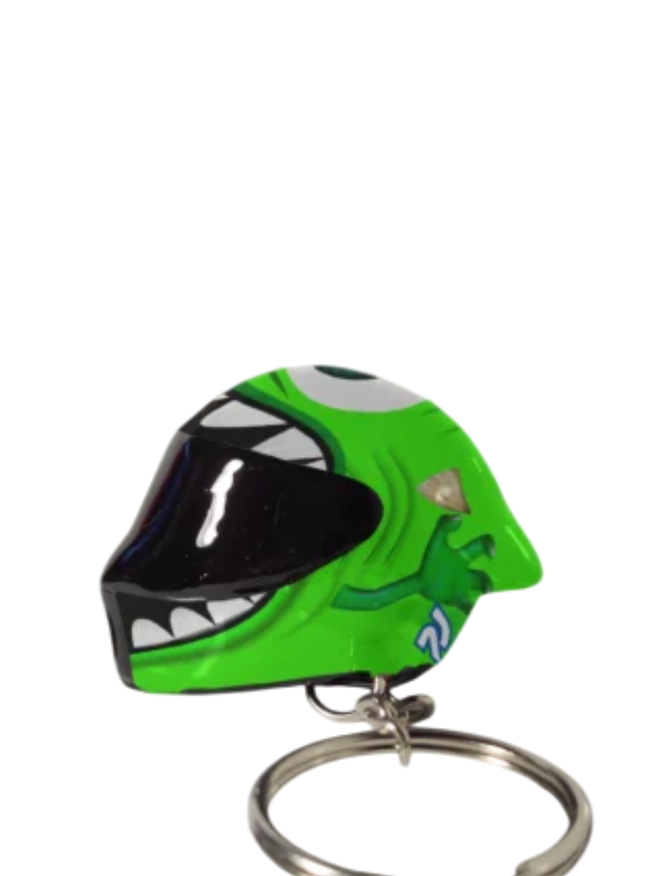 Llavero casco 3D replica Monsters inc