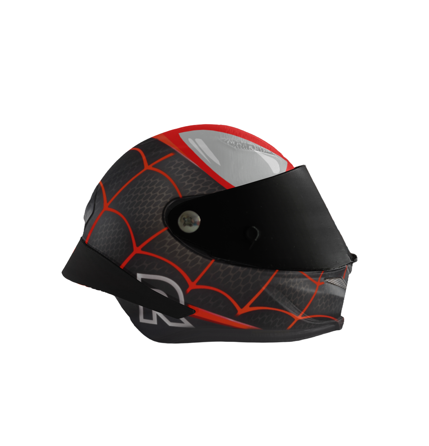 Casco AGV Miles Morales SPIDERMAN  14cm x9cm