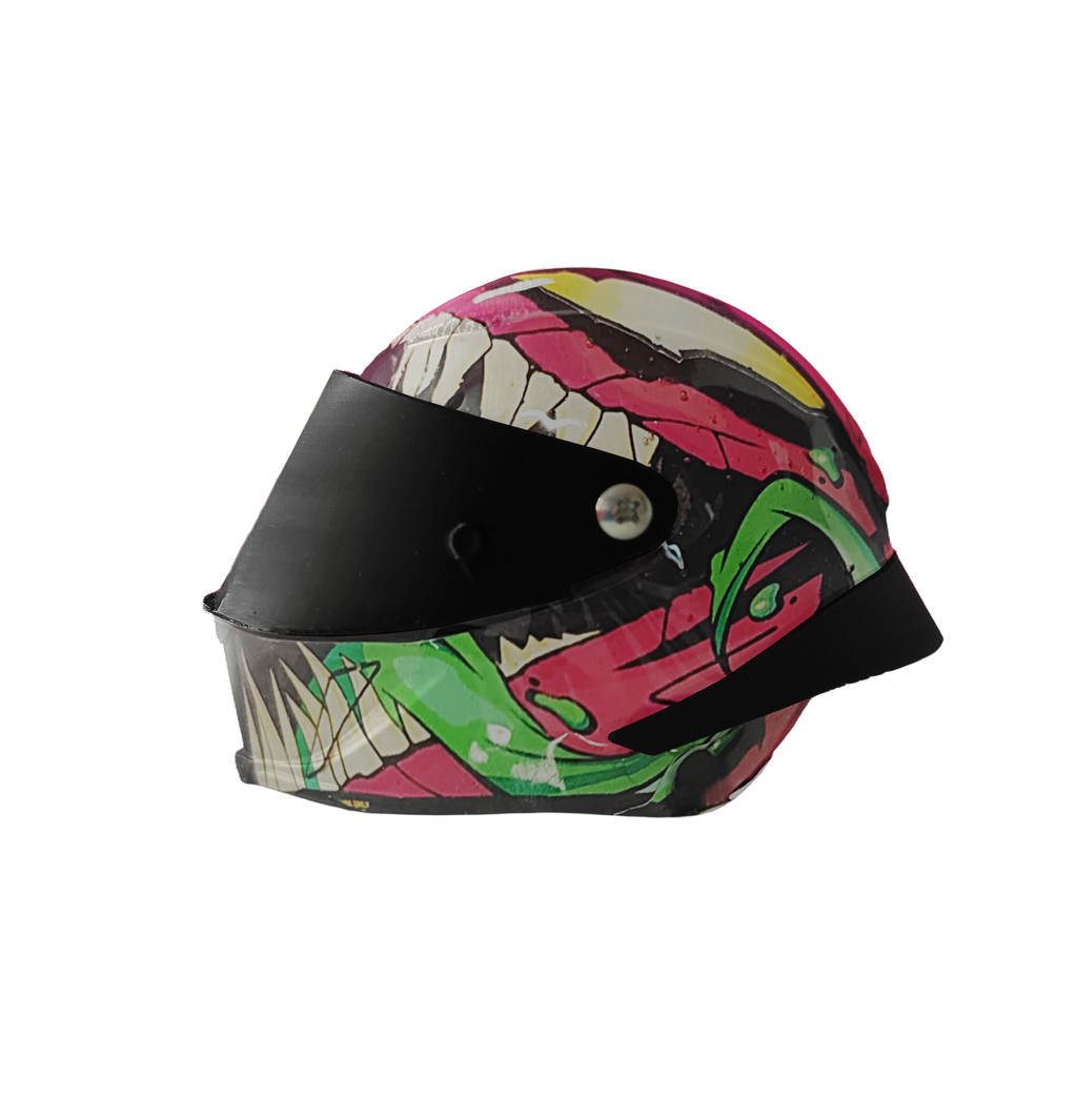 Casco AGV toxin 14cm x9cm